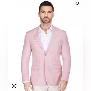 Lauren Ralph Lauren Men's Blazer in Soft Pink 42L
